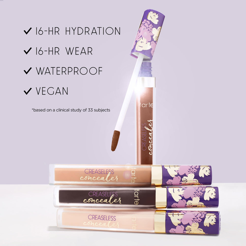tarte concealer held in hand for size comparison and travel-friendly convenience