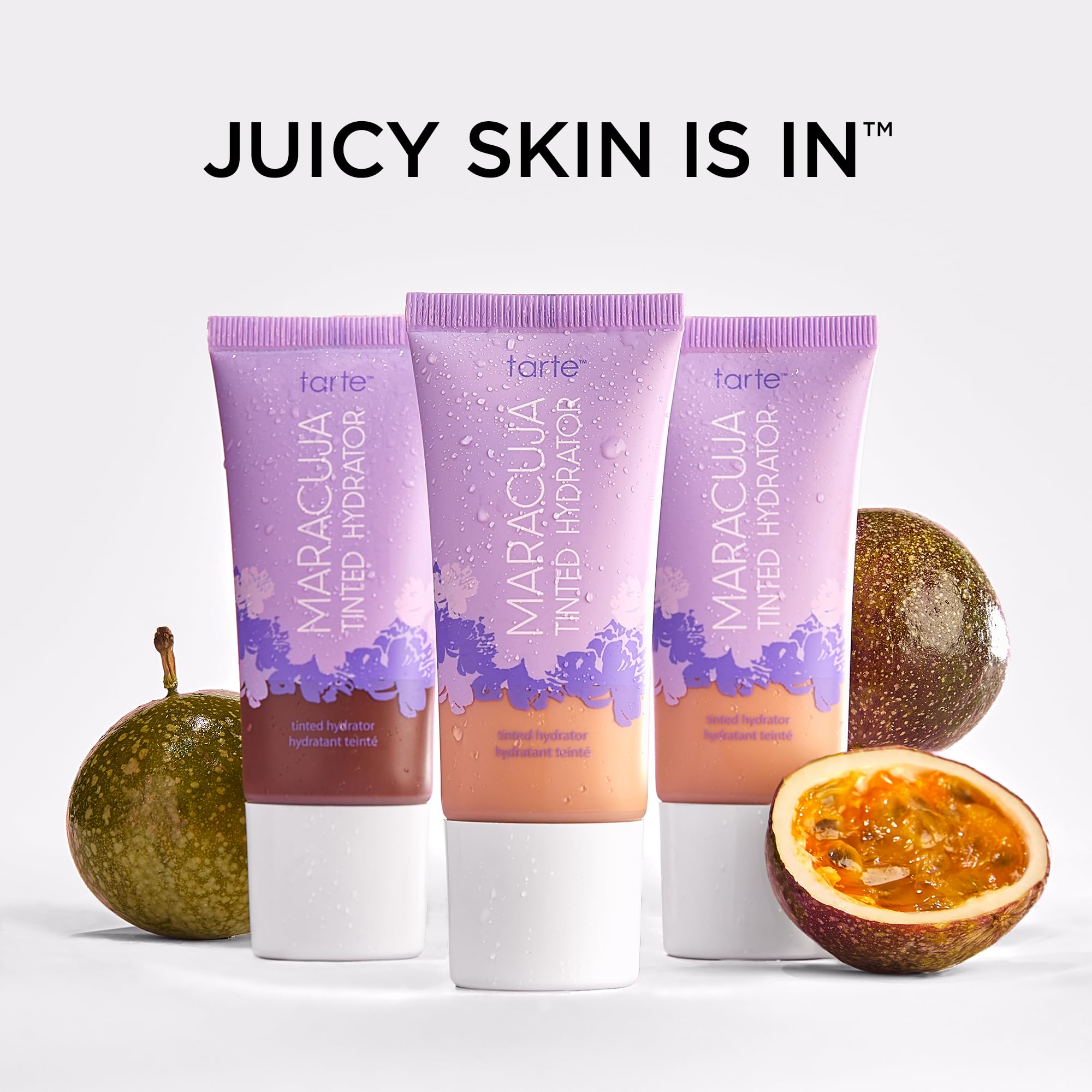 tarte swatch of 22S light sand on arm showing true shade and natural finish