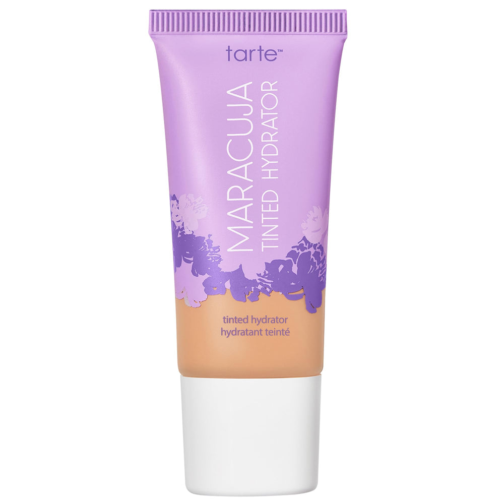 tarte front packaging showing tube and branding for easy identification and portability