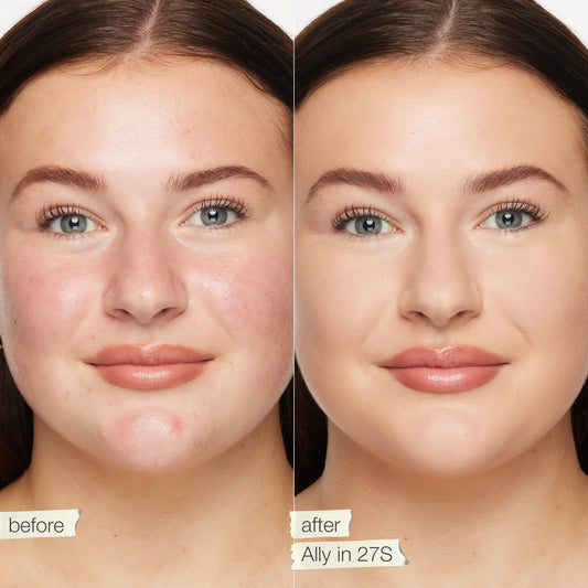 tarte applicator closeup highlighting easy precision application