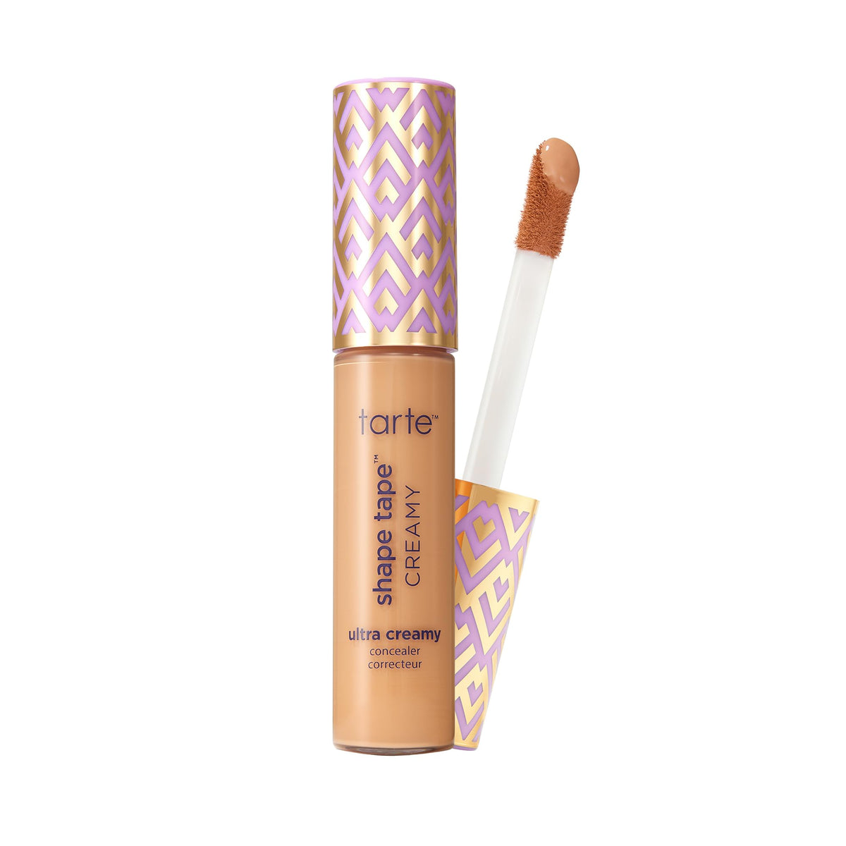 tarte concealer front tube showing product and shade 35N benefits convenience