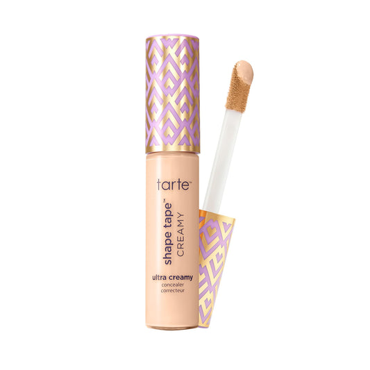 tarte front packaging showing concealer tube and shade, highlights full coverage