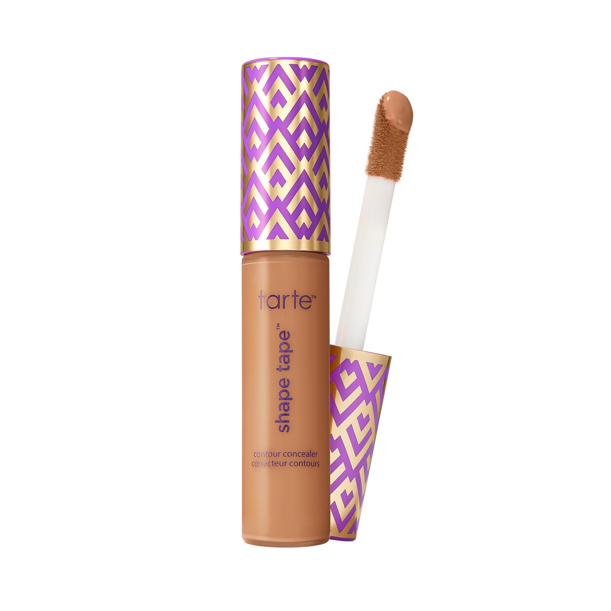 tarte front packaging showing tube and cap, clear product identification, easy selection