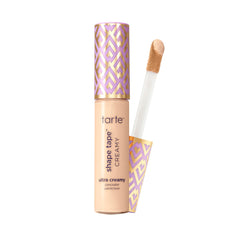 tarte Shape Tape front packaging showing product benefits and shade