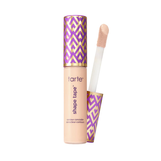 tarte Shape Tape front packaging showing product and shade benefits
