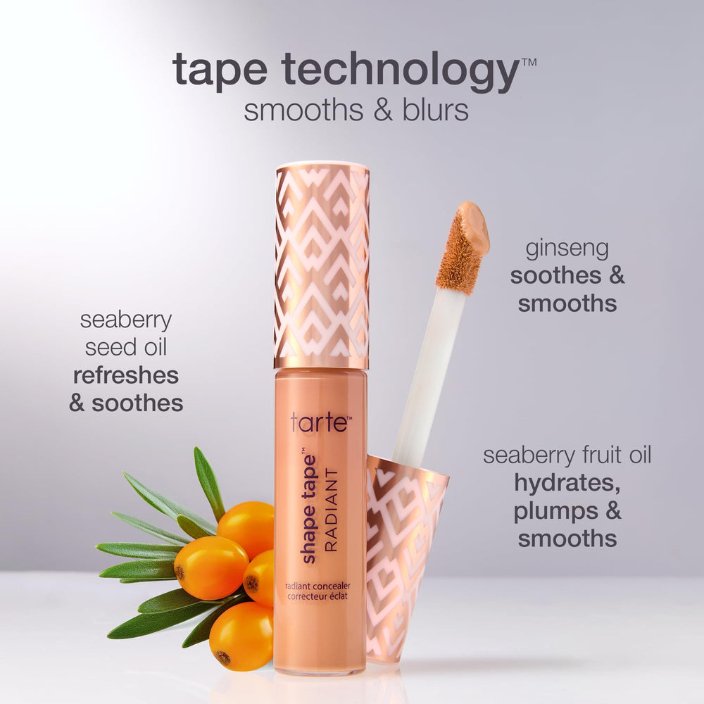 tarte Shape Tape seaberry ingredient focus highlighting antioxidant nourishment