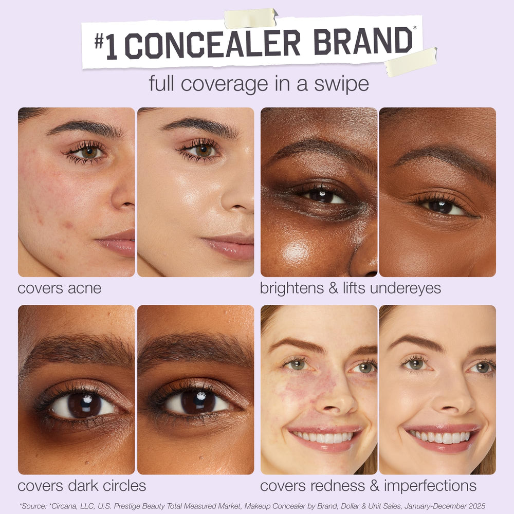 tarte shape tape creamy texture close-up highlighting blendable, soft-matte finish