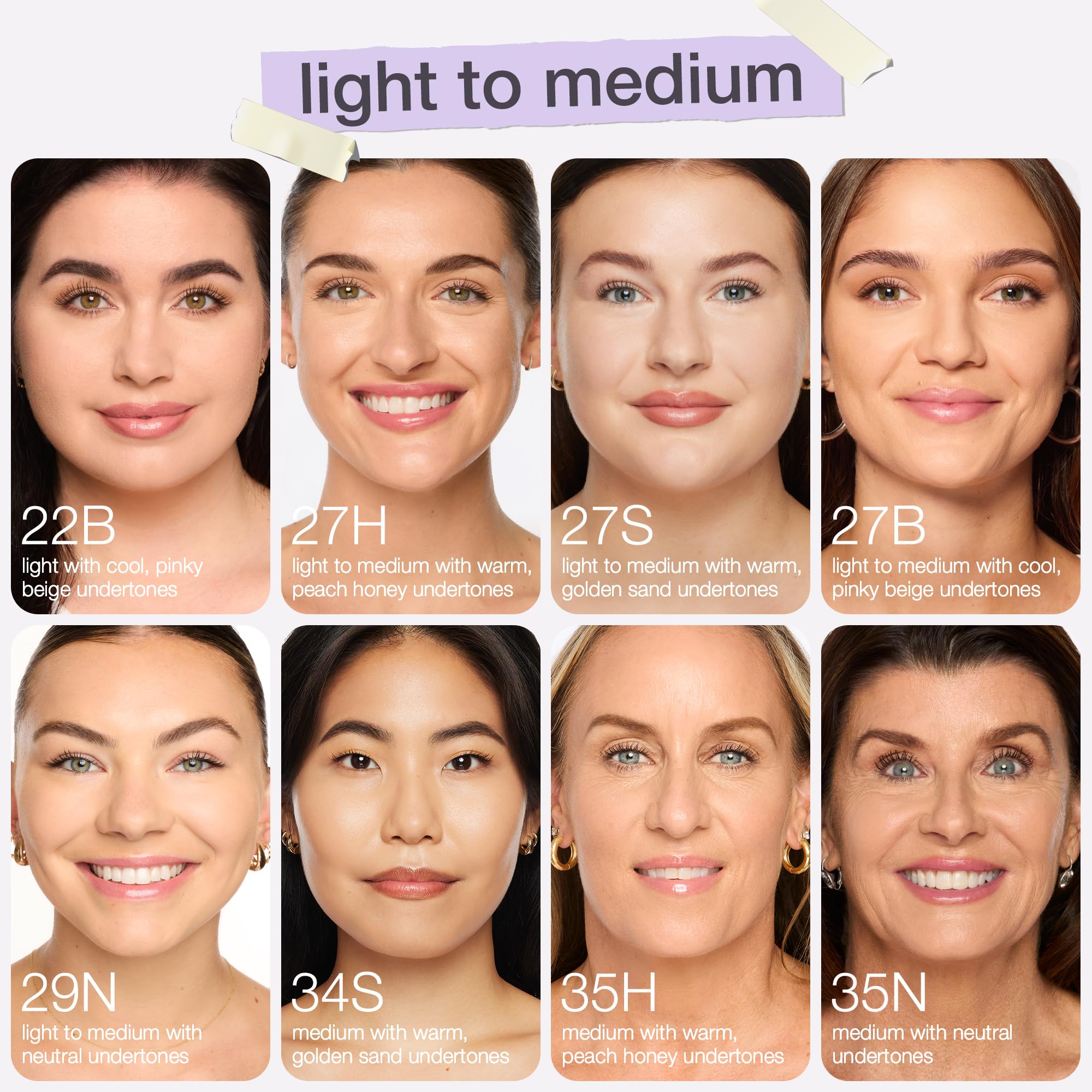 tarte applying concealer under eye, illustrates smoothing and de-puffing benefit