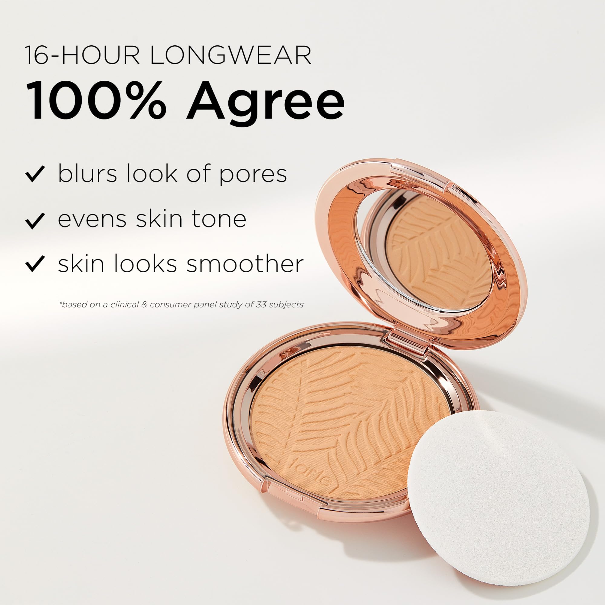 tarte swatch on arm in 26N light-medium neutral demonstrating natural color match