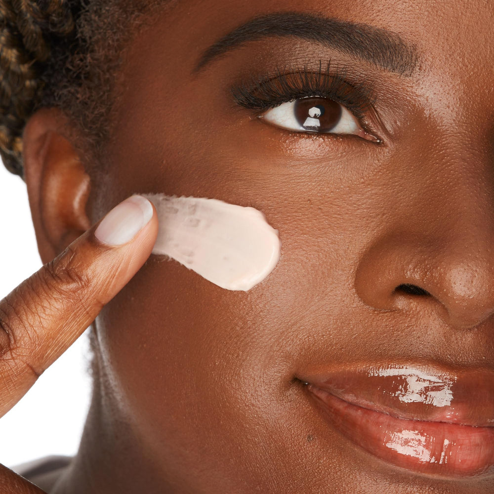 tarte texture on skin demonstrating smoothing and blurred-finish benefit