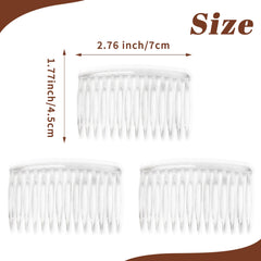 TaShow close-up of comb teeth showing smooth edges to prevent hair damage
