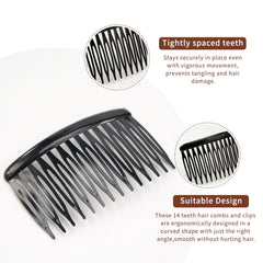 TaShow comb held in hand showing compact size and travel convenience