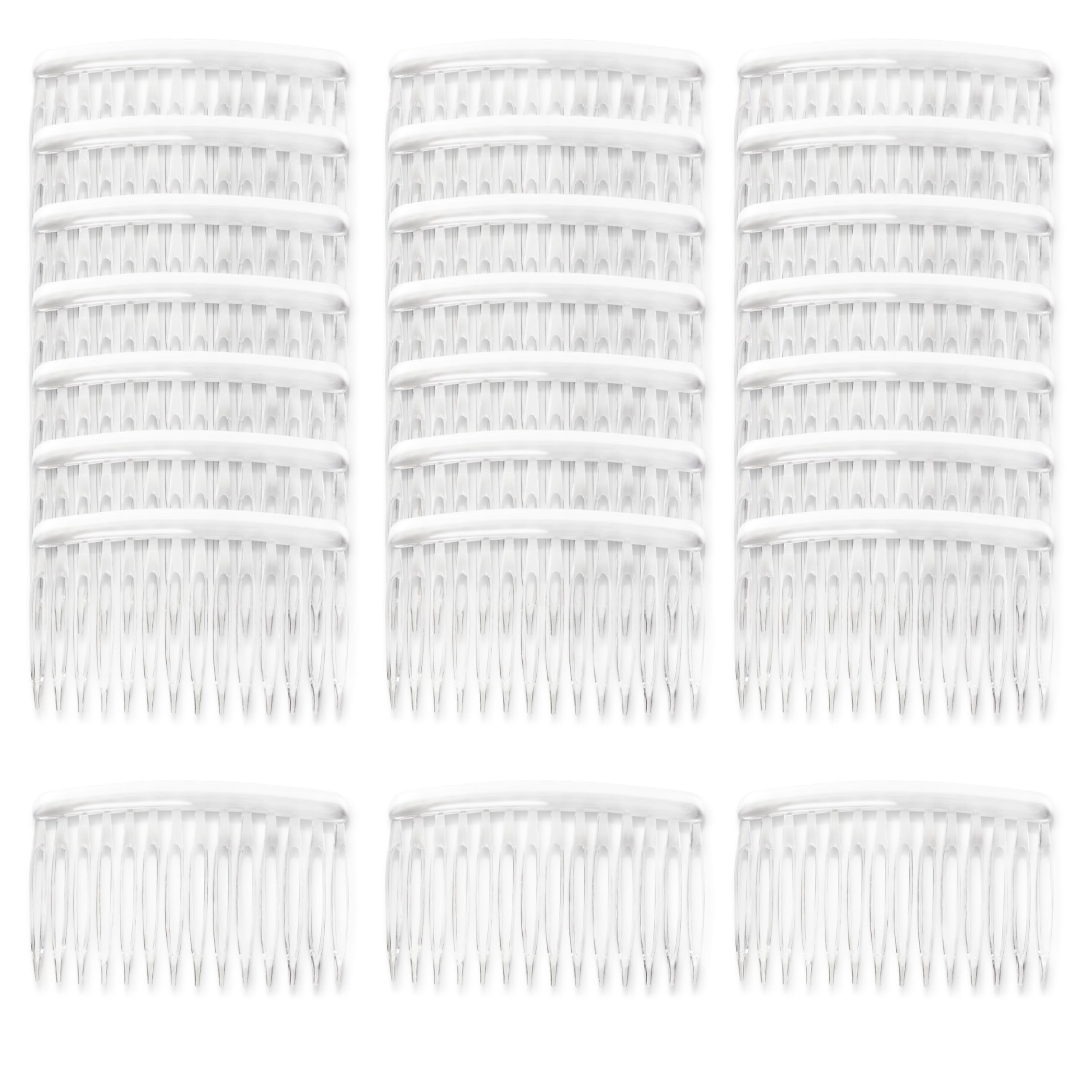 TaShow front packaging showing 24 transparent combs and clear quantity benefit