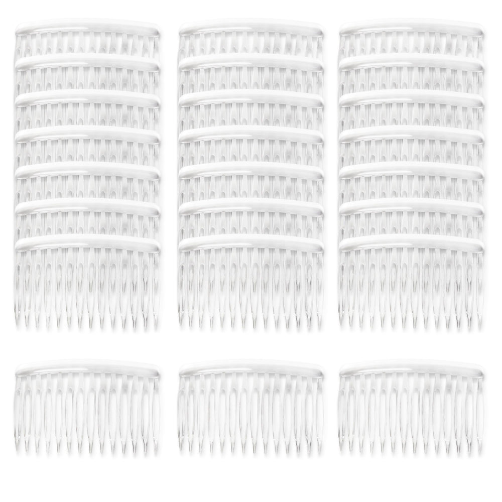 TaShow front packaging showing 24 transparent combs and clear quantity benefit