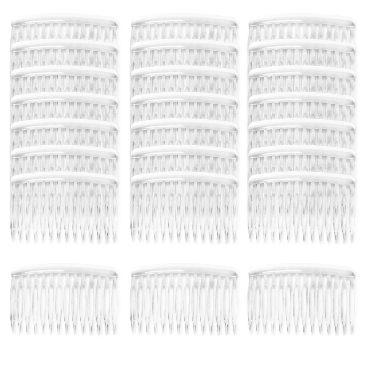 TaShow front packaging showing 24 transparent combs and clear quantity benefit
