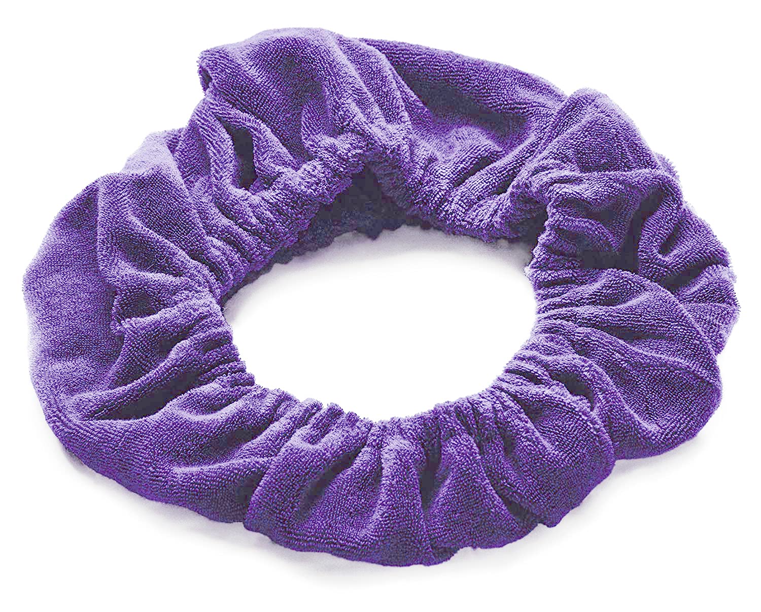 TASSI front view of headband wrap showing full coverage and comfort