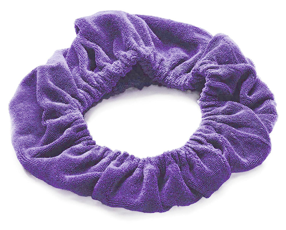TASSI front view of headband wrap showing full coverage and comfort