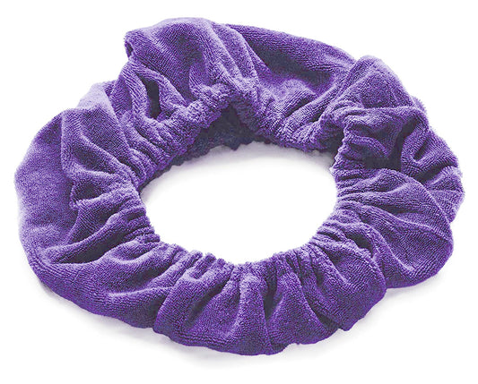 TASSI front view of headband wrap showing full coverage and comfort