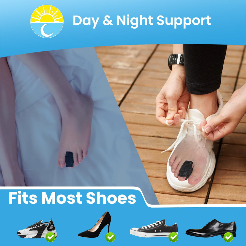 TASZOOS worn inside a sneaker demonstrating comfortable support while walking