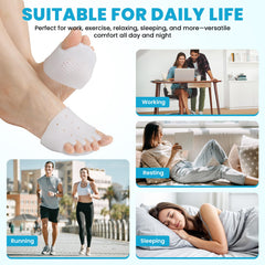 TASZOOS lifestyle image at home demonstrating all-day comfort and stability