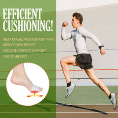 TASZOOS side profile placed inside shoe demonstrating discreet fit