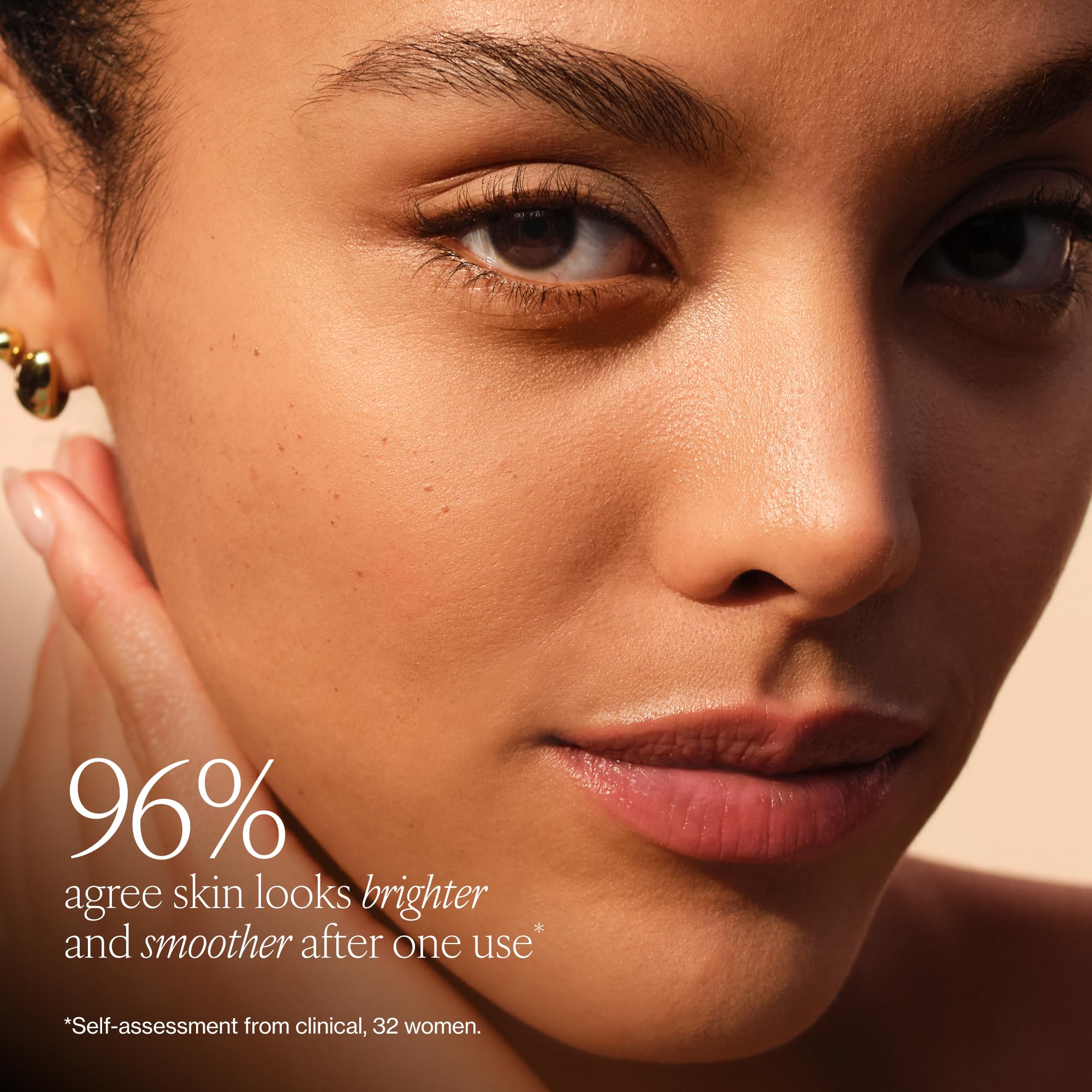 Tata Harper label certifications visible for natural and vegan trust