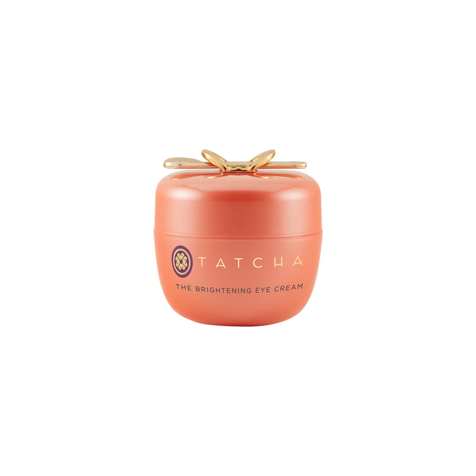TATCHA jar front view showing elegant packaging and brightening benefit