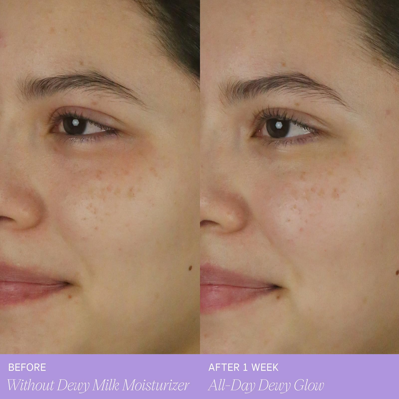 TATCHA dewy milk lifestyle on bathroom shelf suggesting daily routine convenience