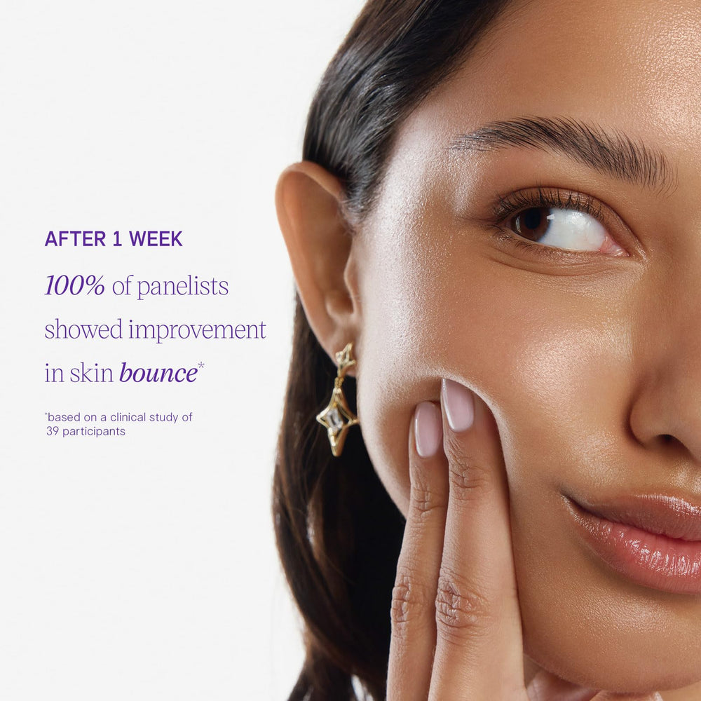 TATCHA dewy milk on skin application showing quick absorption and natural glow