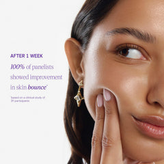 TATCHA dewy milk on skin application showing quick absorption and natural glow