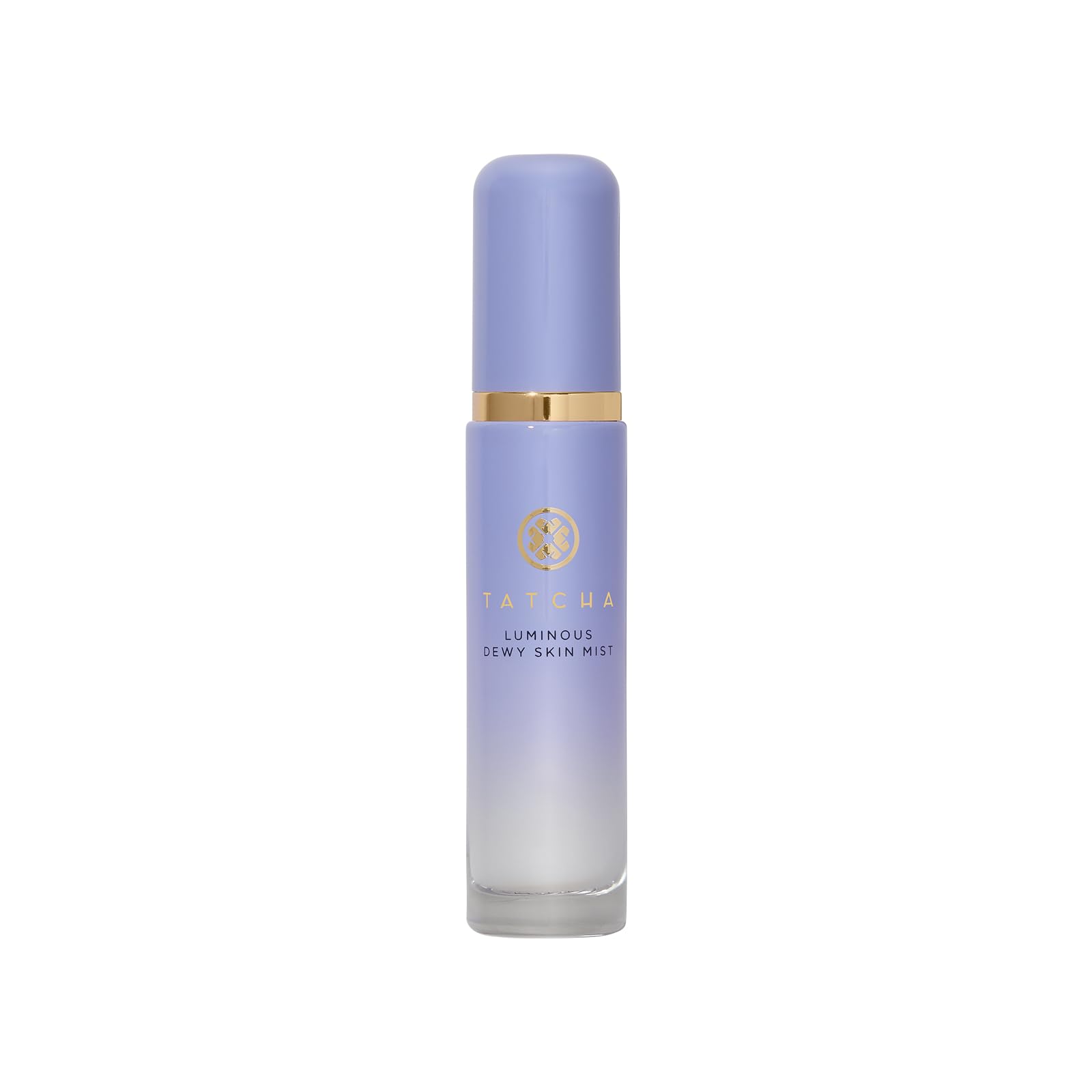 Tatcha front bottle shot shows elegant packaging and quick recognition