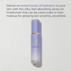 Tatcha label closeup highlighting Hadasei-3 ingredients and benefits