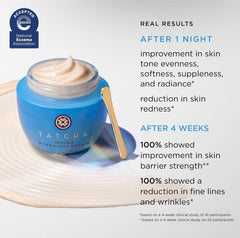 TATCHA creamy texture close-up demonstrating cushiony, soothing feel