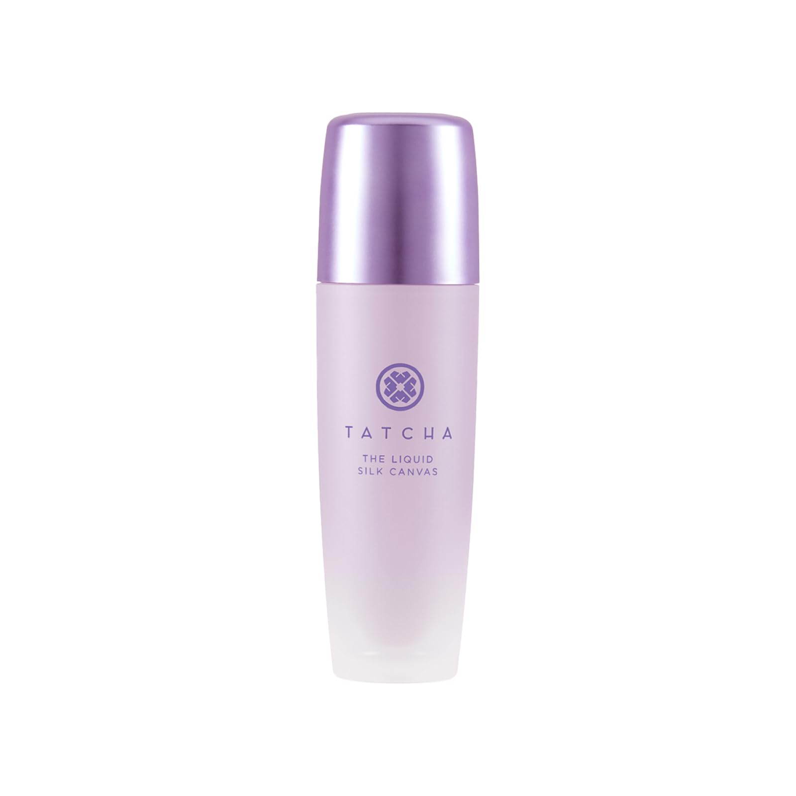 TATCHA front bottle showing sleek primer packaging and elegant finish