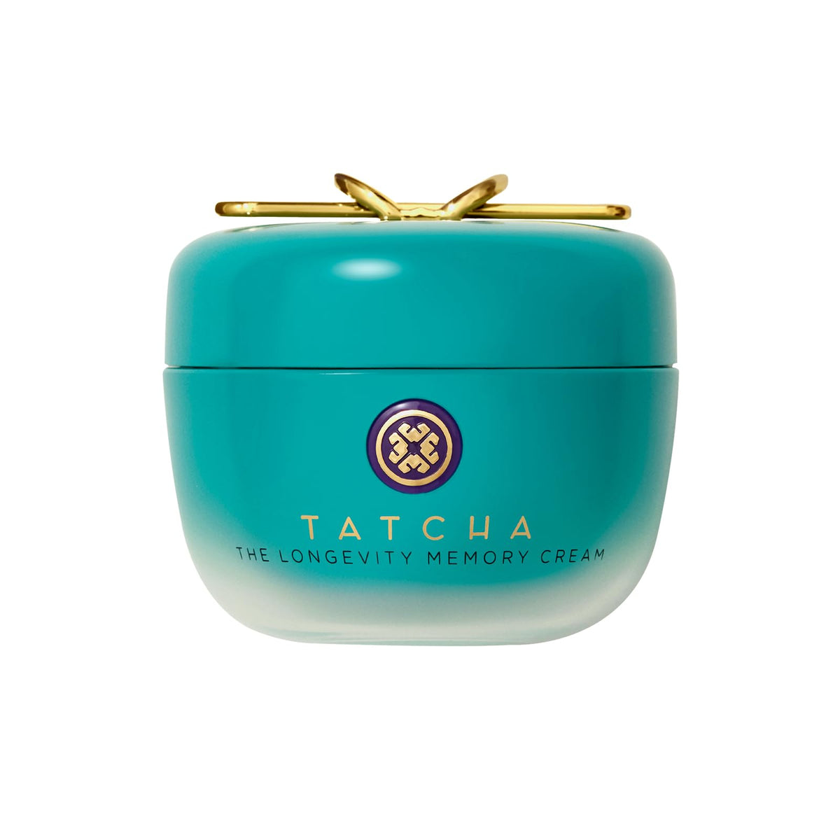 TATCHA jar front view showing sleek packaging and brand prestige, highlights gift-ready design