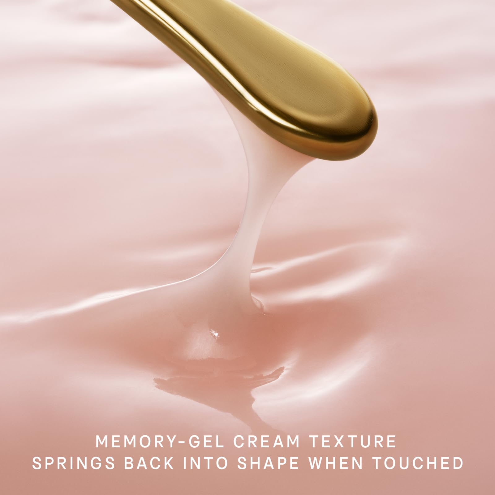 Open jar top view of TATCHA cream revealing pale gel-cream texture and scoop-ready surface for easy use