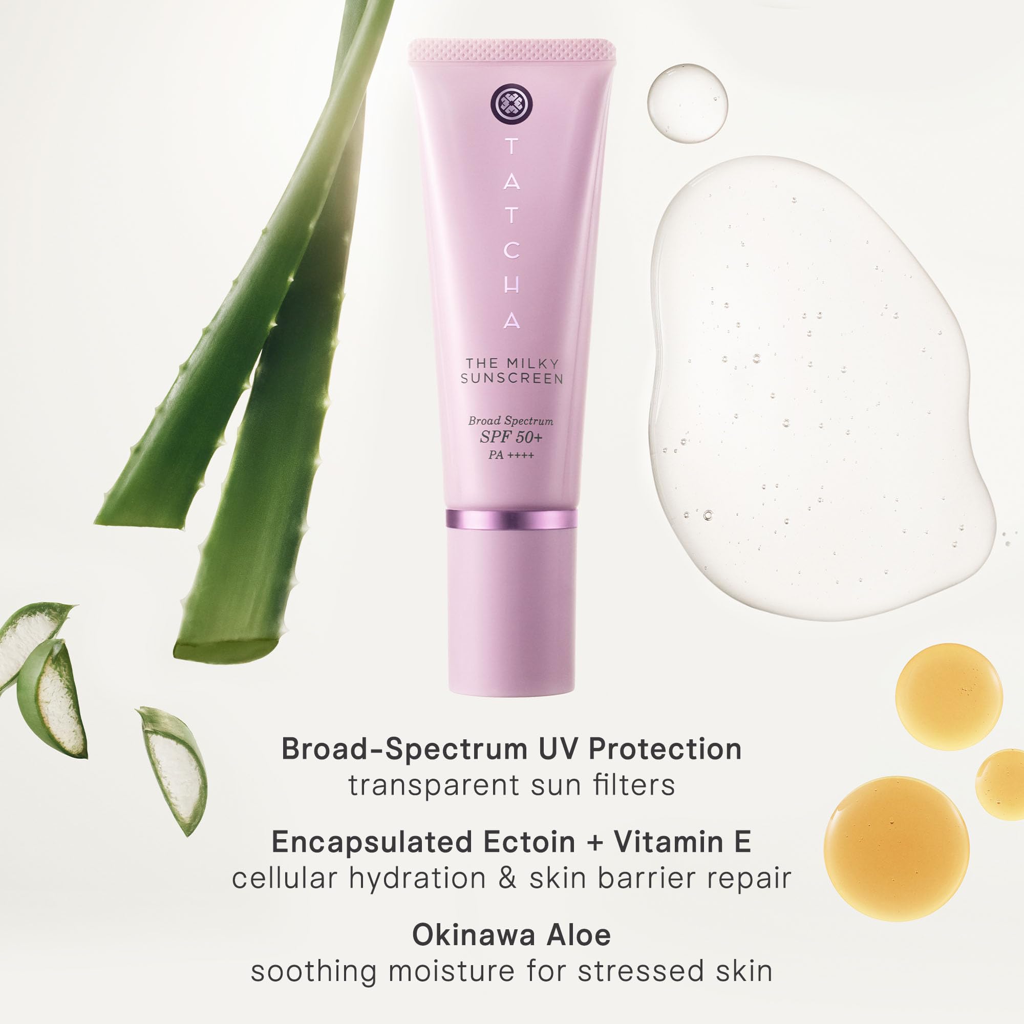TATCHA applied under makeup showing smooth base for foundation and longevity
