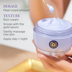 TATCHA packaging label close-up showing ingredient clarity and brand trust