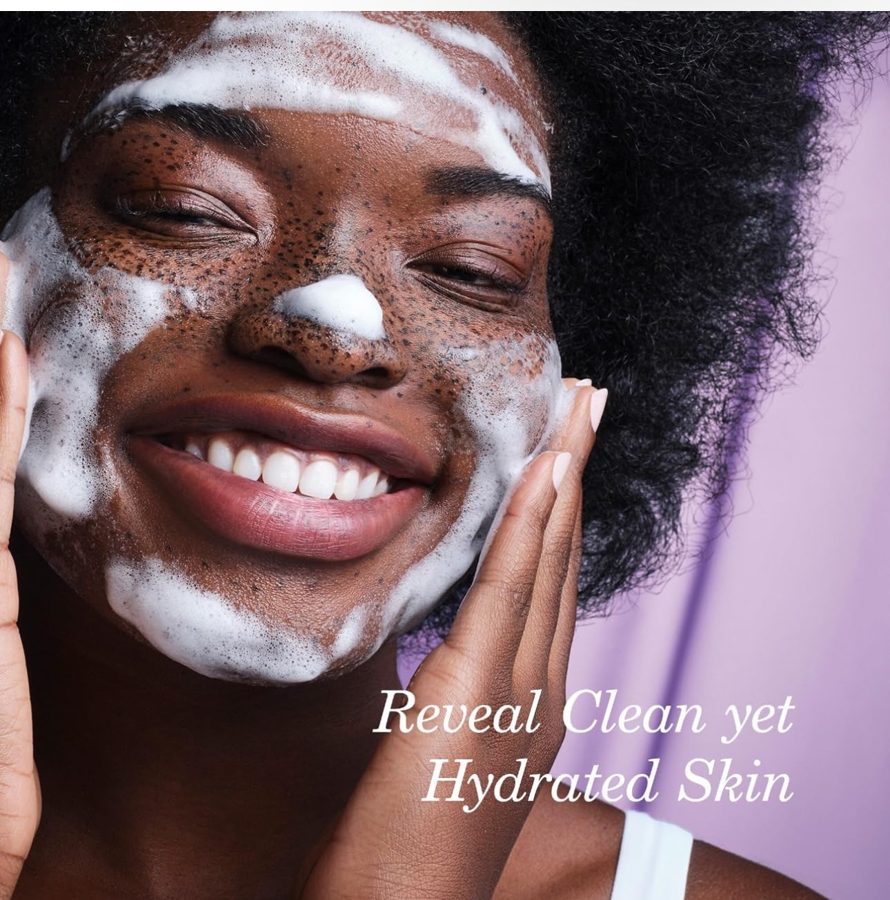 TATCHA creamy texture close-up highlighting smooth consistency and gentle polish