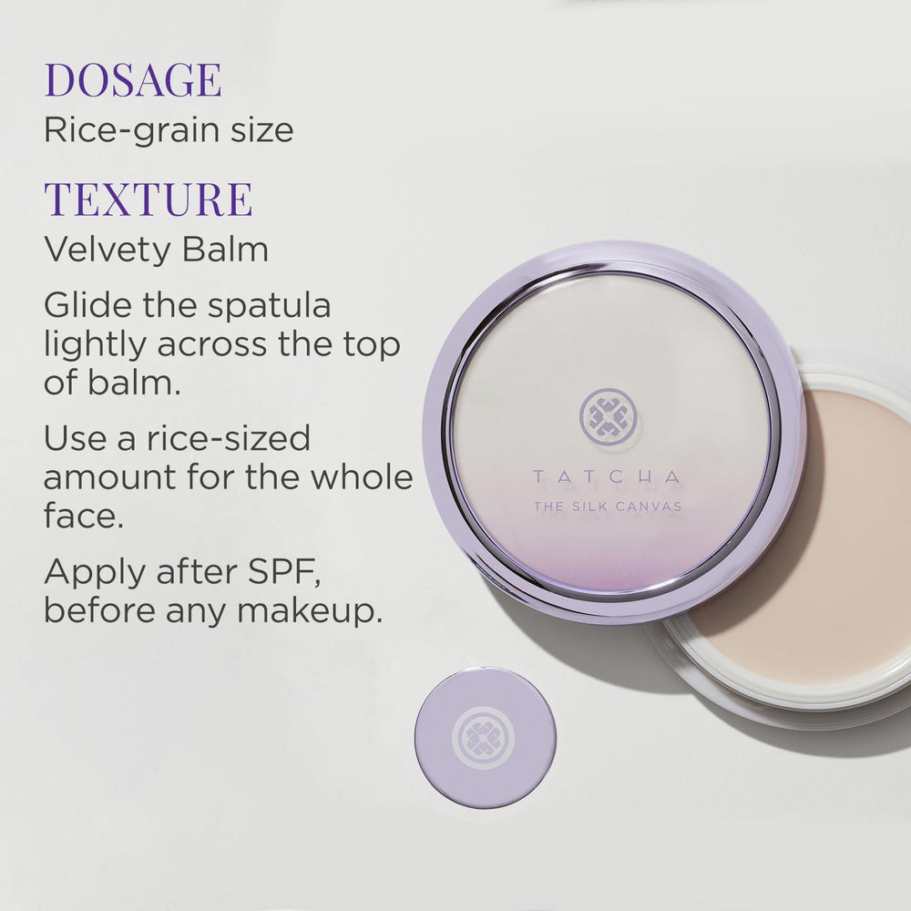 TATCHA product label and ingredient list showing formulation transparency benefit