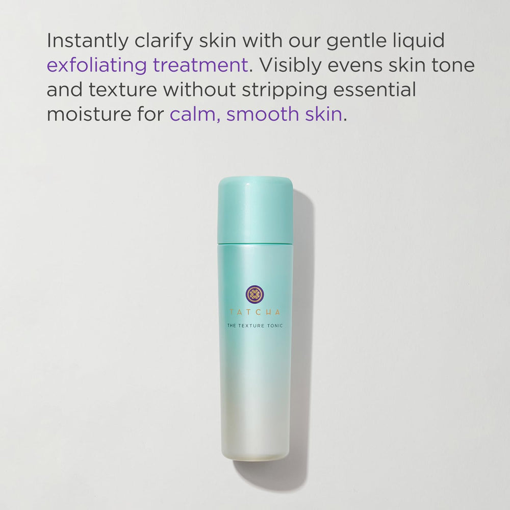 TATCHA label close-up highlighting active ingredients and clarity