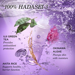 TATCHA drops on hand demonstrating lightweight application and instant hydration