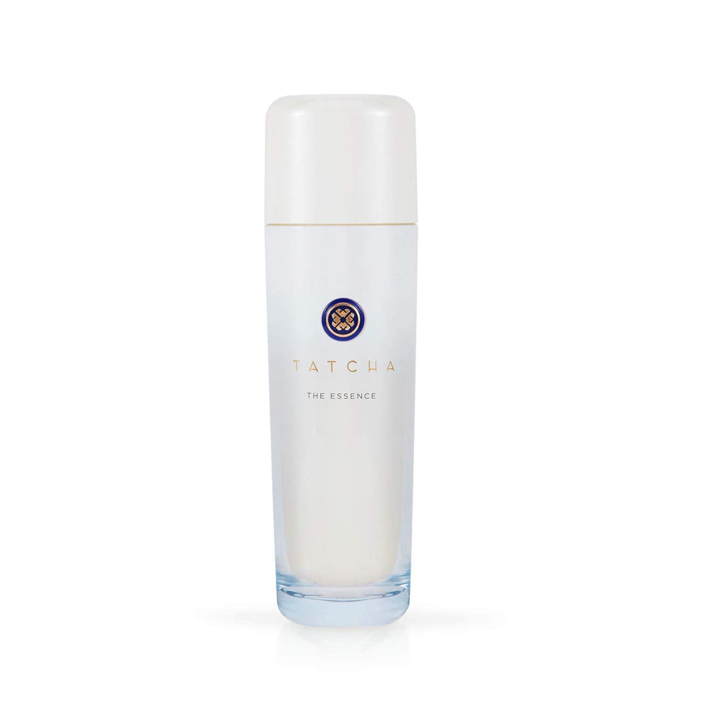 TATCHA front bottle view showing sleek packaging and hydration benefit
