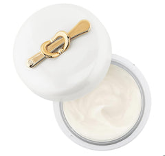 TATCHA cream texture close-up showing weightless silk-gel hydration