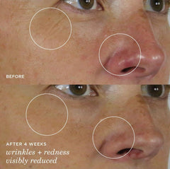Tatcha The Silk Serum pump dispensing a drop, demonstrating easy application