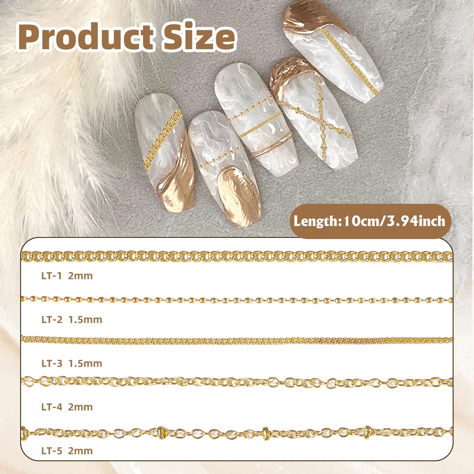 Tatiwoo close-up of metal chain texture highlighting durable shine