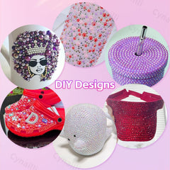 Tatiwoo pearls in a styled craft workspace inspiring DIY project ideas