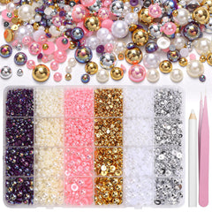 Tatiwoo front packaging showing 24-compartment pearl kit for quick selection
