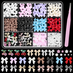 Tatiwoo front packaging grid showing organized charm assortment for easy selection