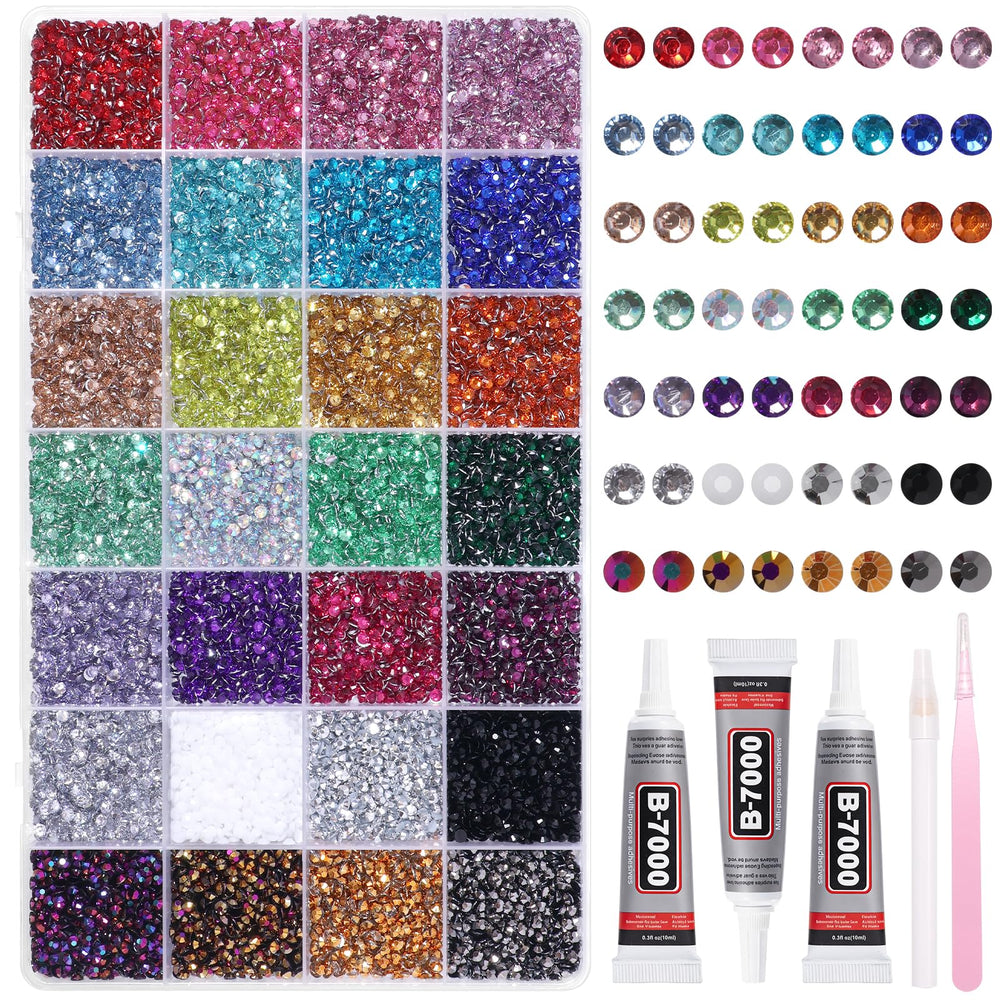 Tatiwoo front packaging showing kit contents and colorful gems for easy selection